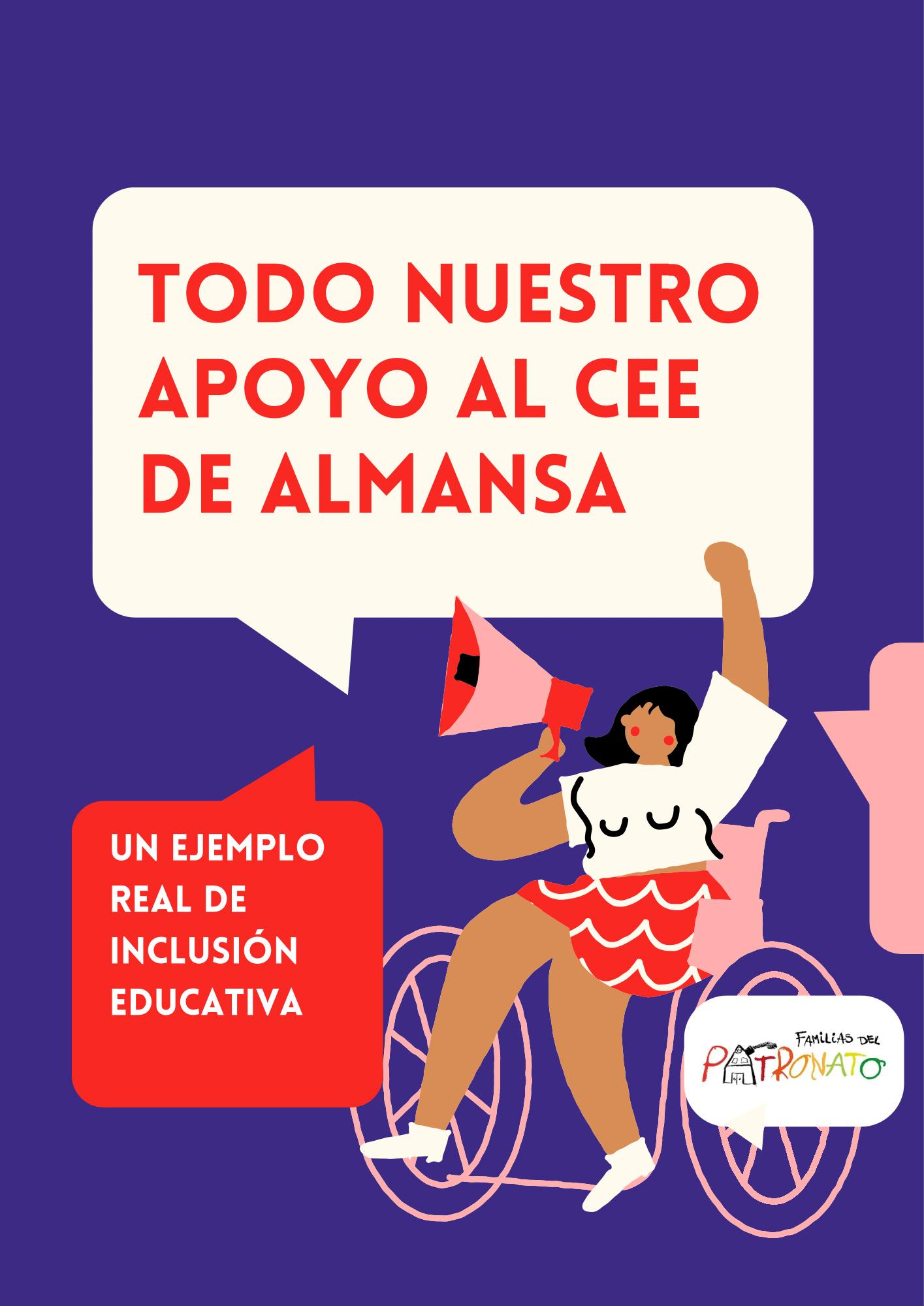 Cartel del CEE de Almansa
