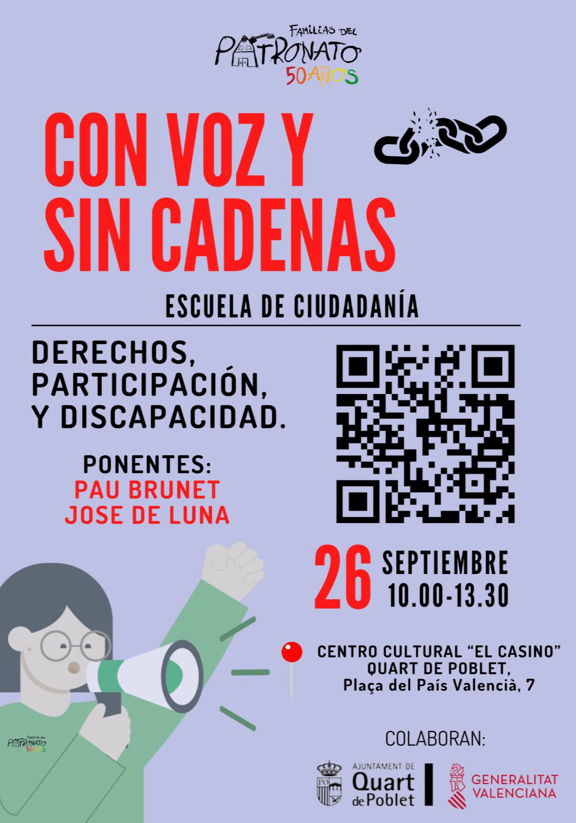 Cartel Con Voz y Sin Cadenas